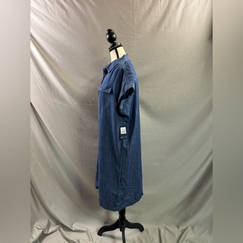 Chaps Denim Shift Dress NWT - Picture 3 of 6